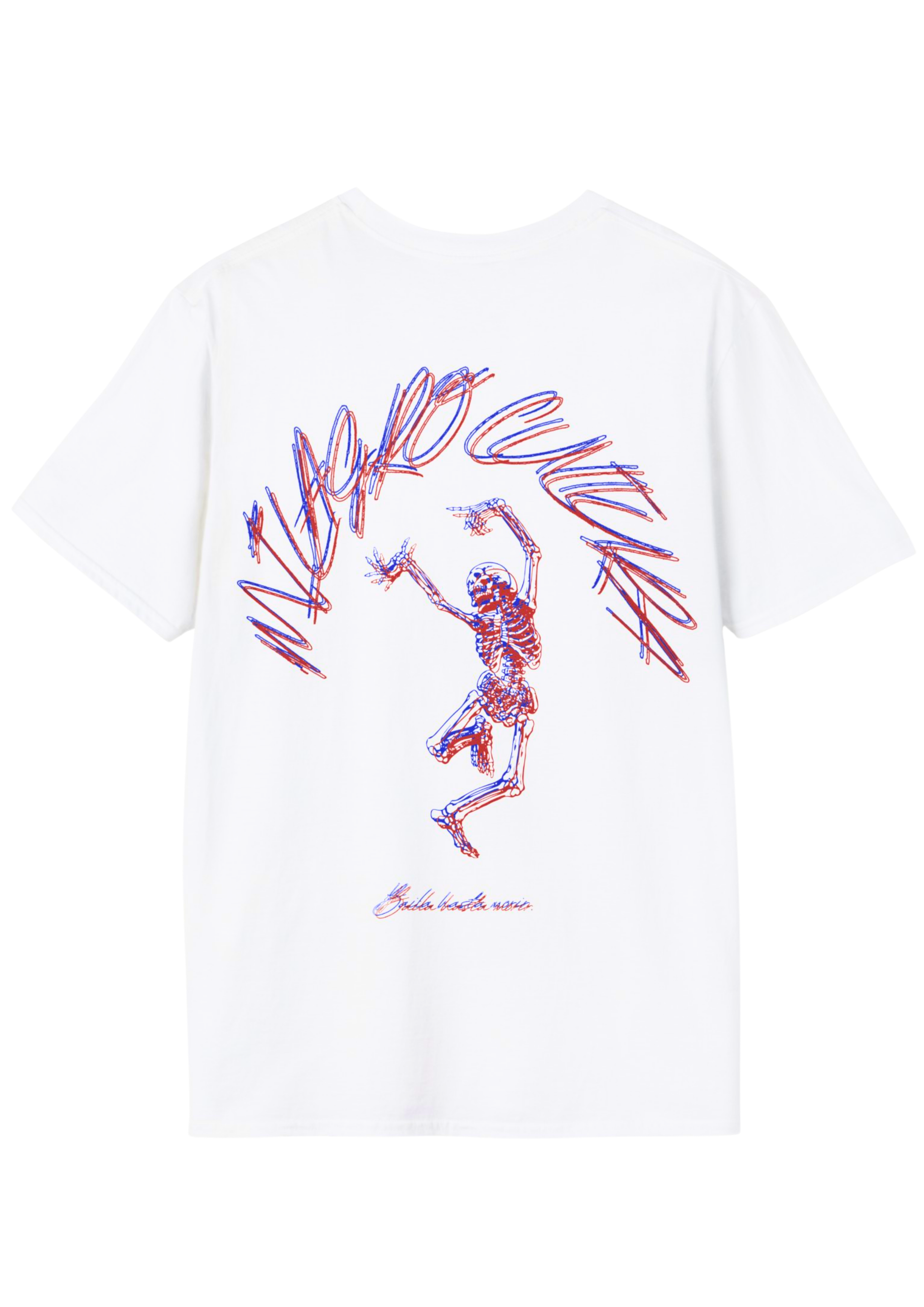 DANCING SKELETON (BLU&RED-WHITE)