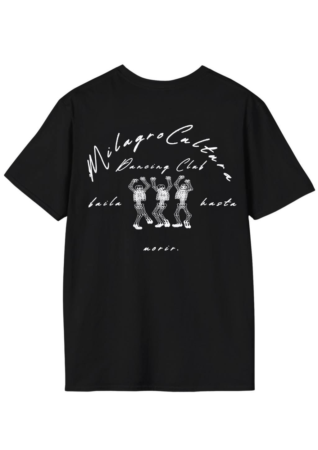 MILAGRO CULTURA DANCING CLUB. (WHITE-BLACK)