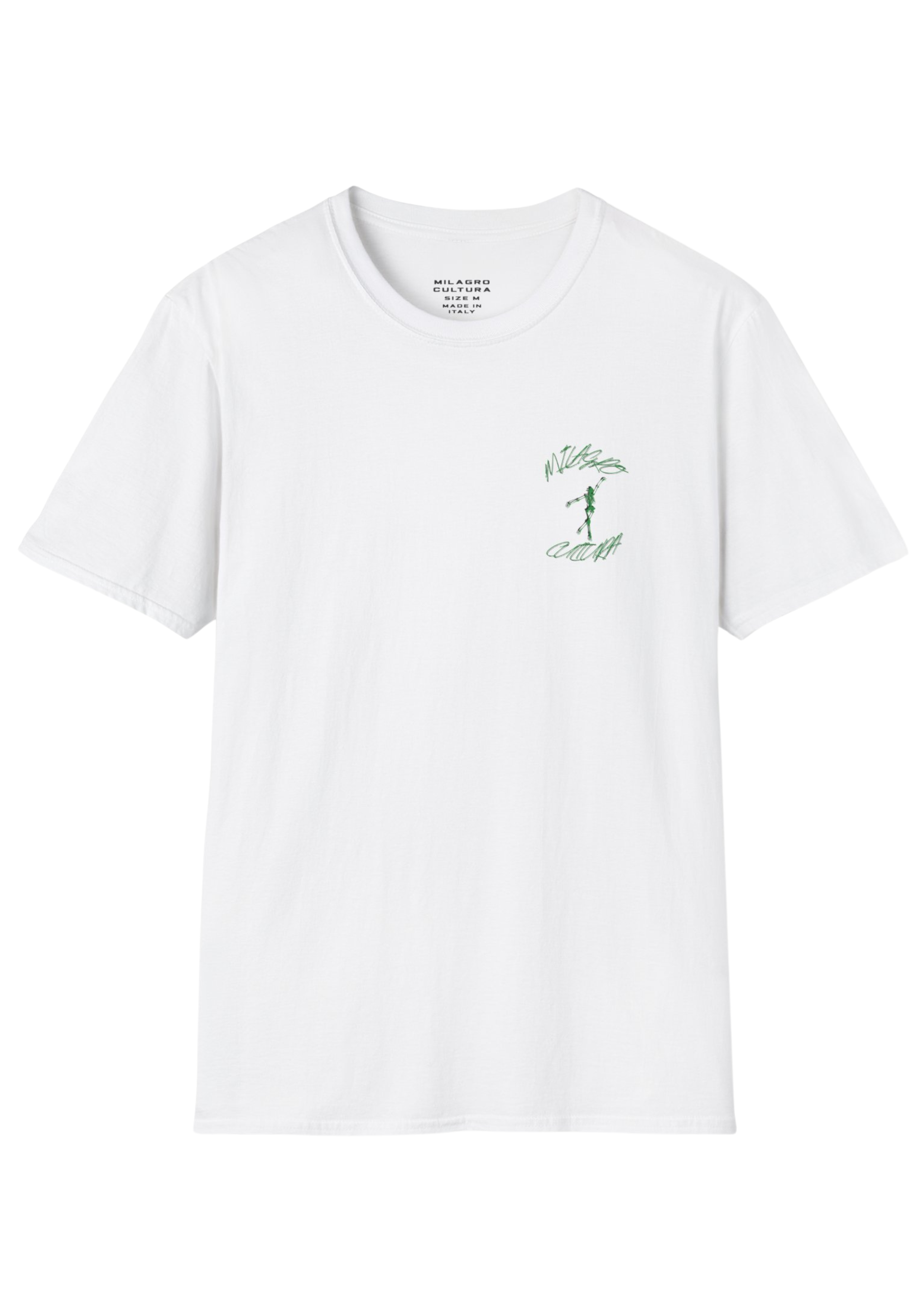 SCHELETRO DANZANTE, verde,nero/bianco