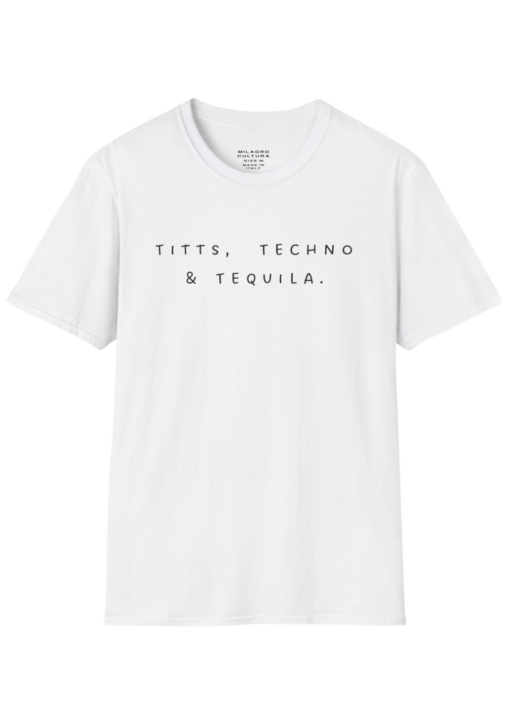 TITTS,TECHNO & TEQUILA, nera/bianca