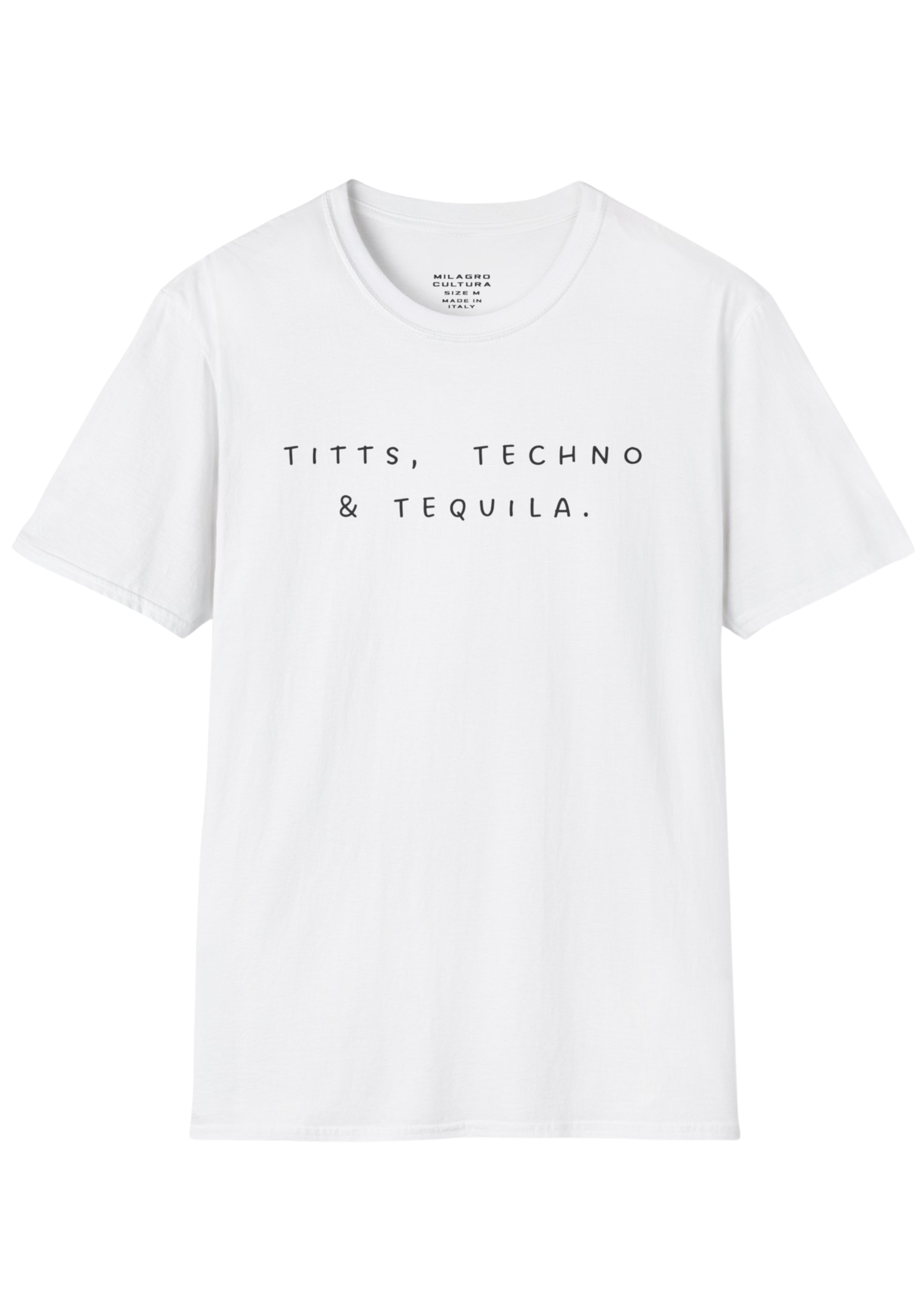 TITTS,TECHNO & TEQUILA, nera/bianca